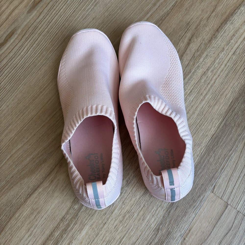 Women's Pink Barefoot Athletic Slip-On Shoes 10M